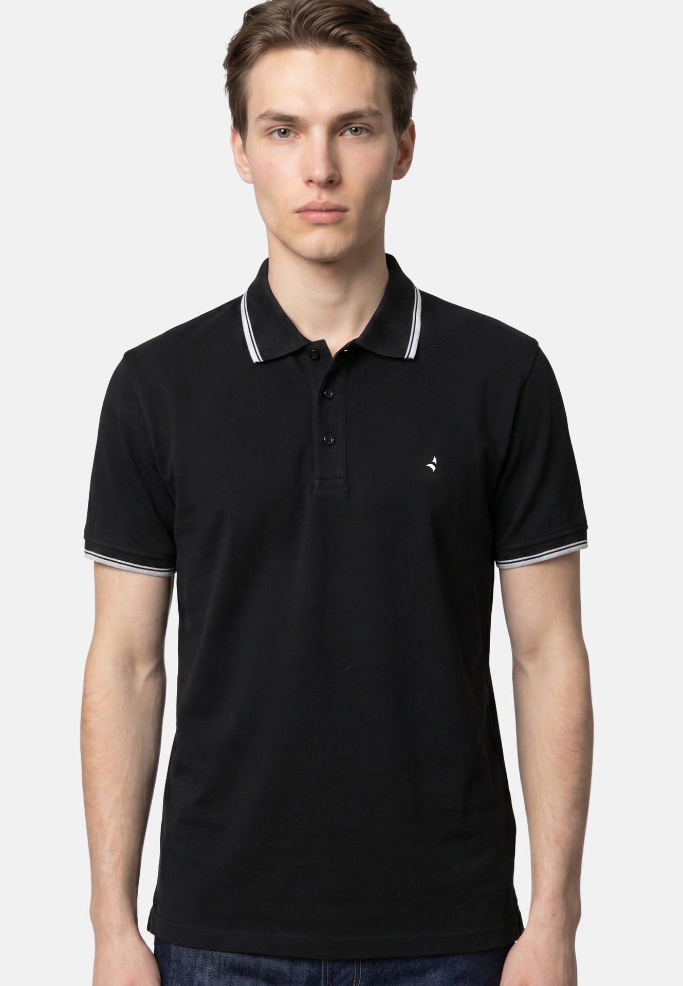 Camicia in Cotone Nero Navigare