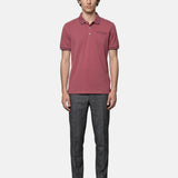 Camicia in Cotone Bordeaux