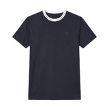 T-shirt in Cotone Blu Navy