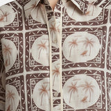 Vestito in Poliestere Marrone
