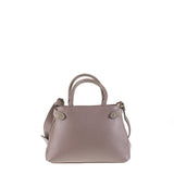 Borsa a Mano in Vera Pelle Taupe