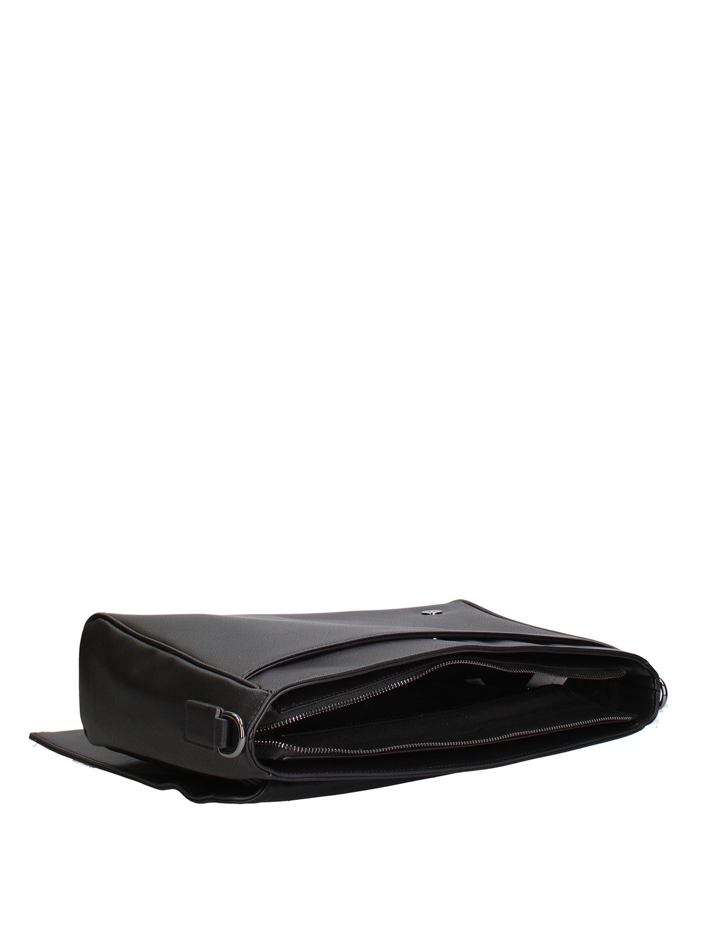 Borsa a Tracolla in Polyurethane Nero