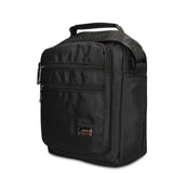 Borsa a Tracolla in 100% Pu Vegan Leather Nero