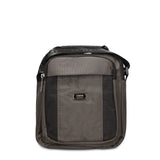 Borsa a Tracolla in 100% Pu Vegan Leather Grigio
