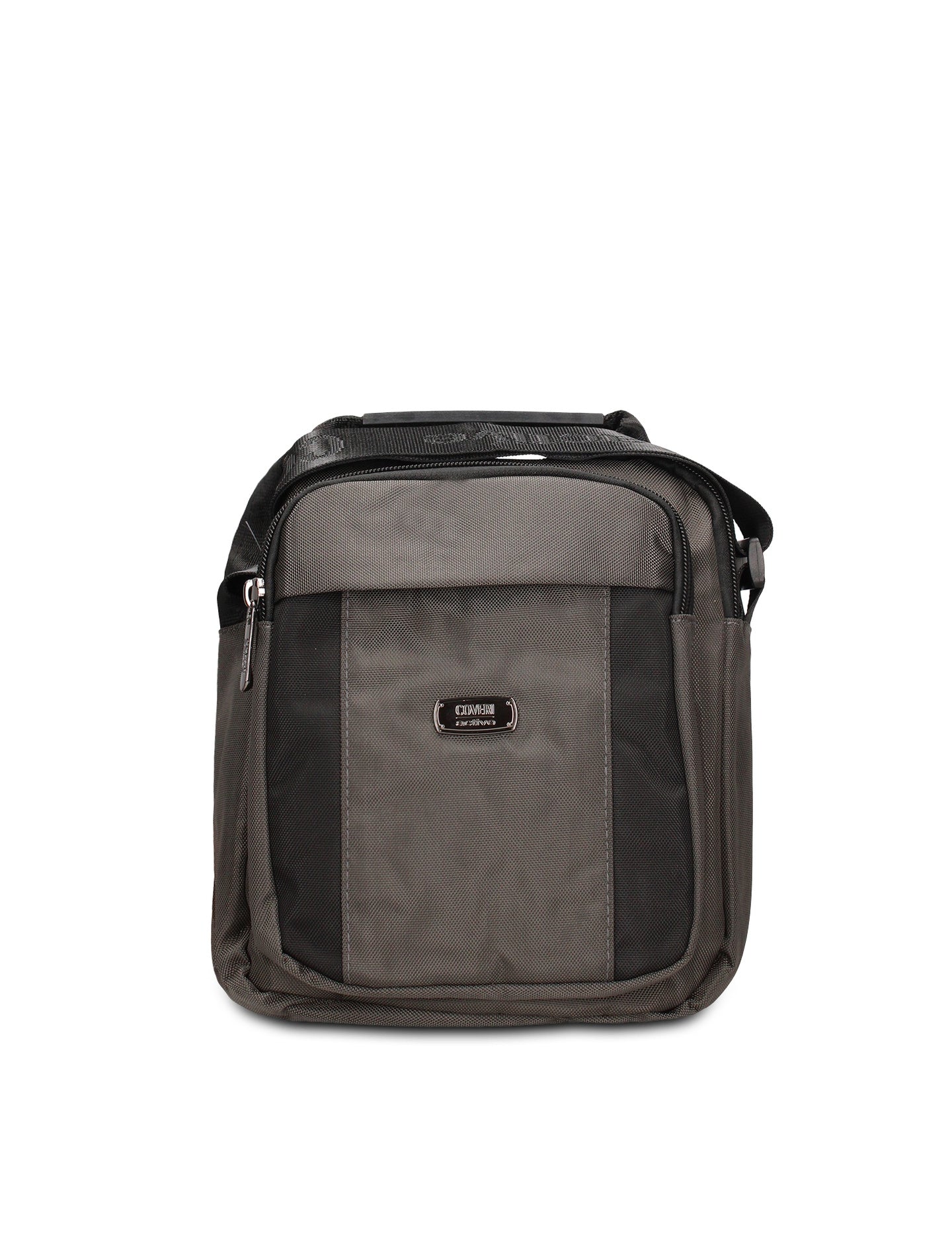 Borsa a Tracolla in 100% Pu Vegan Leather Grigio