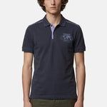 Polo in Cotone Blu Napapijri