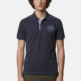 Polo in Cotone Blu Napapijri