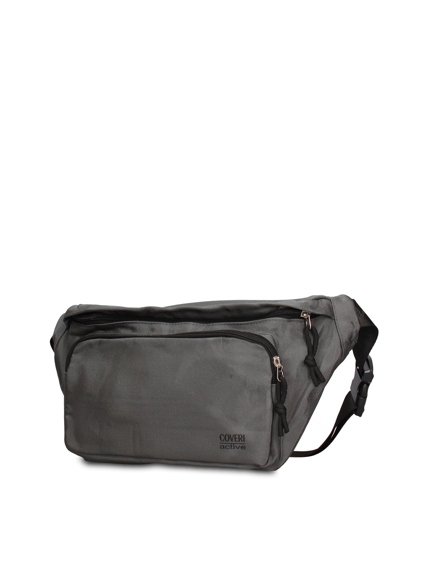 Marsupio in 100% Pu Vegan Leather Grigio