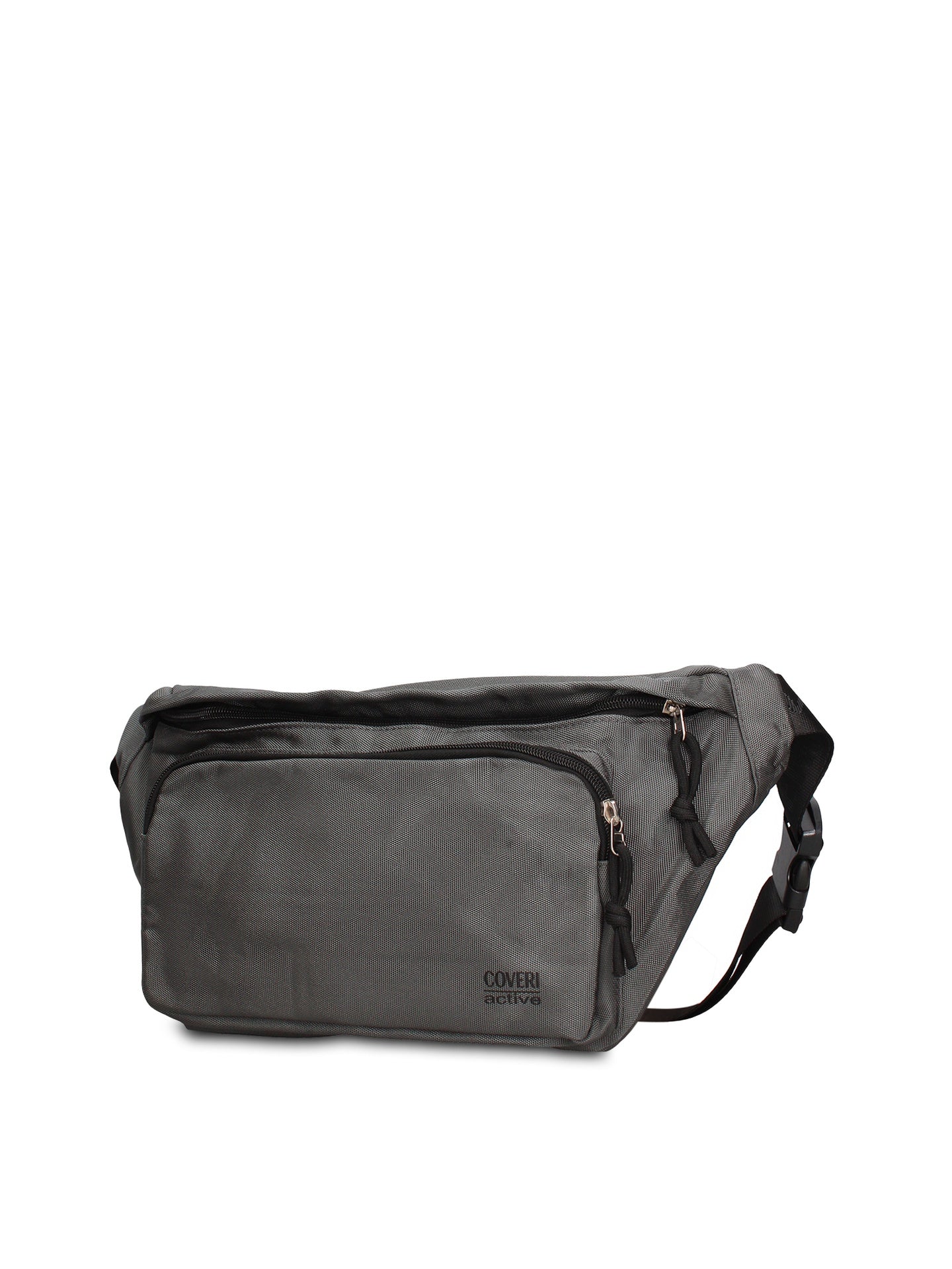 Marsupio in 100% Pu Vegan Leather Grigio