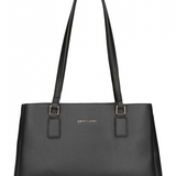 Borsa a Spalla in Pelle Vegana Nero Pierre Cardin