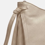 Borsa a mano in Pelle Vegana Crema