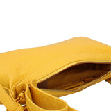 Borsa a tracolla CUSTO - Mostarda