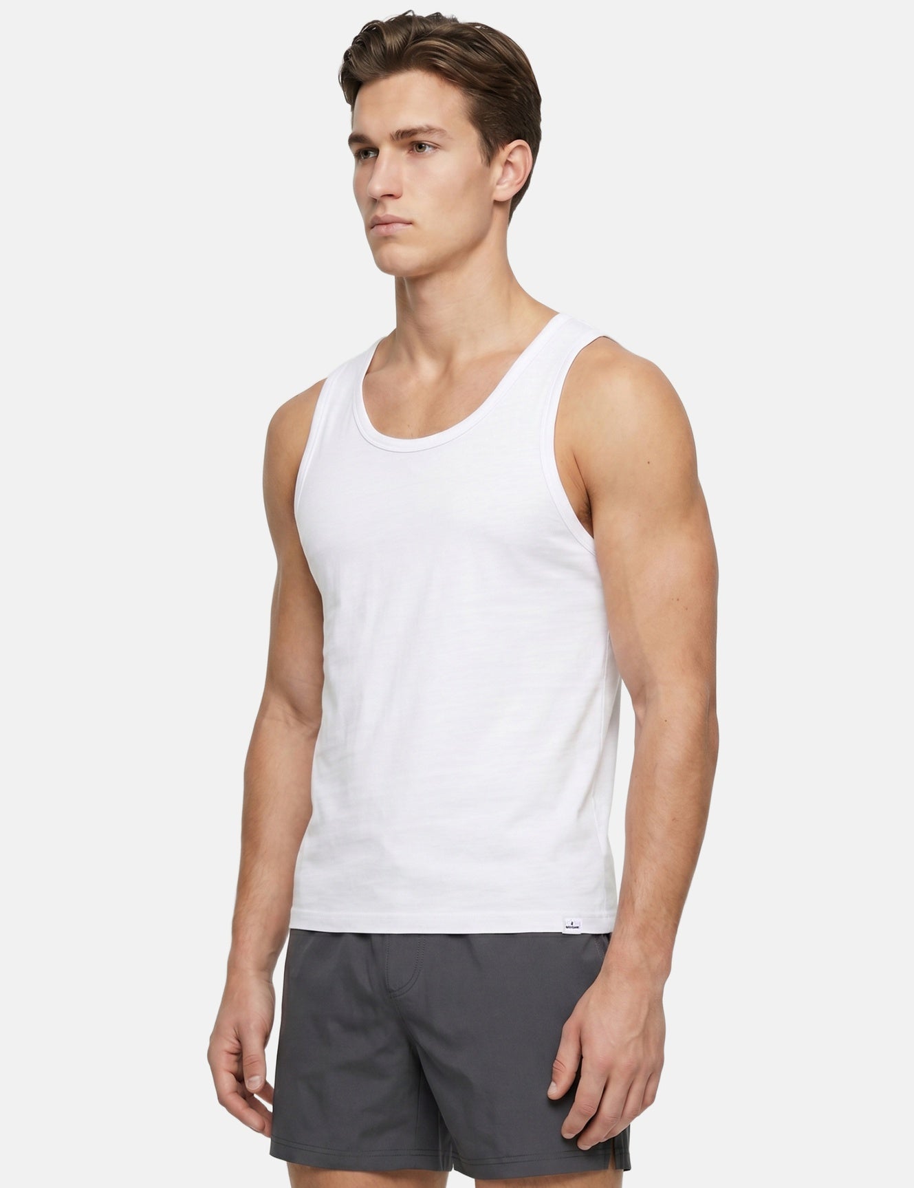 Gilet in Cotone Bianco