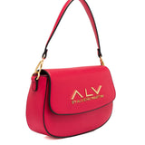 Borsa A Spalla da donna ALV - Fuxia