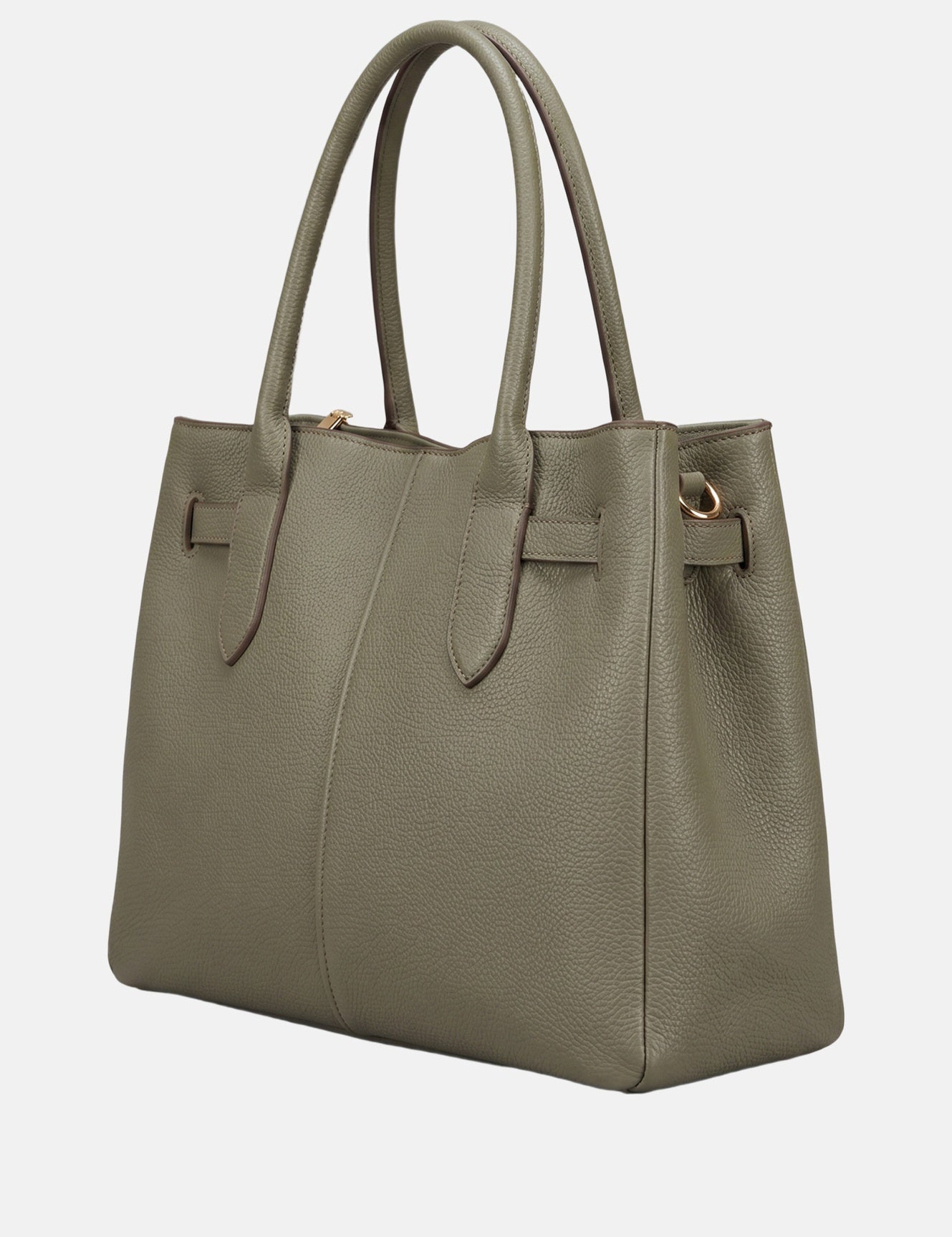 Borsa a mano in Pelle Vegana Verde