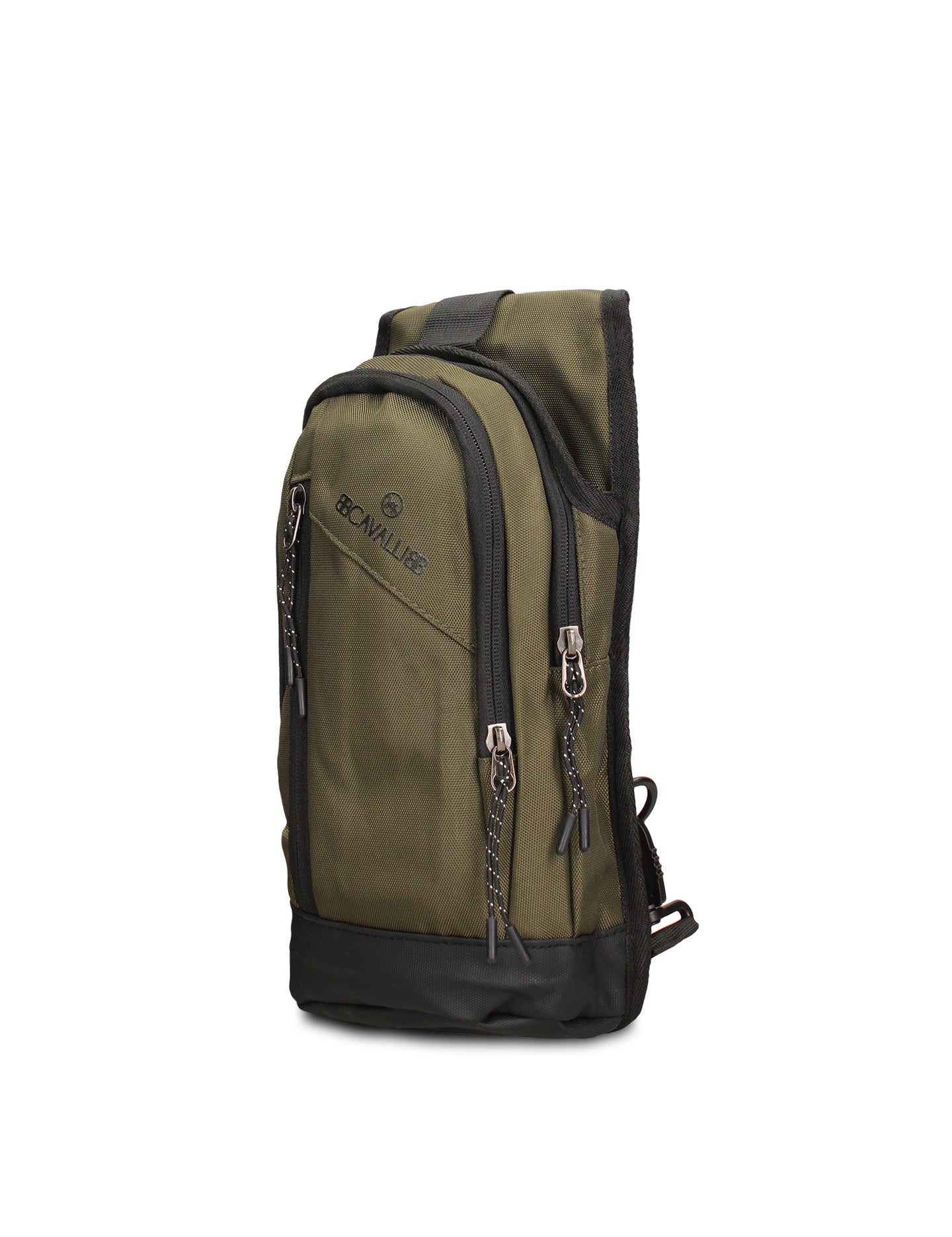 Marsupio in 100% Pu Vegan Leather Verde Scuro