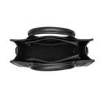 Borsa a Mano in Pelle Vegana Nero