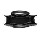 Borsa a Mano in Pelle Vegana Nero