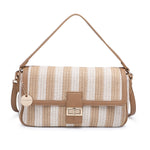 Borsa a Tracolla in Poliestere Beige Kassandra