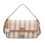 Borsa a Tracolla in Poliestere Beige Kassandra