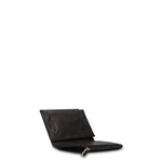 Portafoglio in Vera Pelle Nero