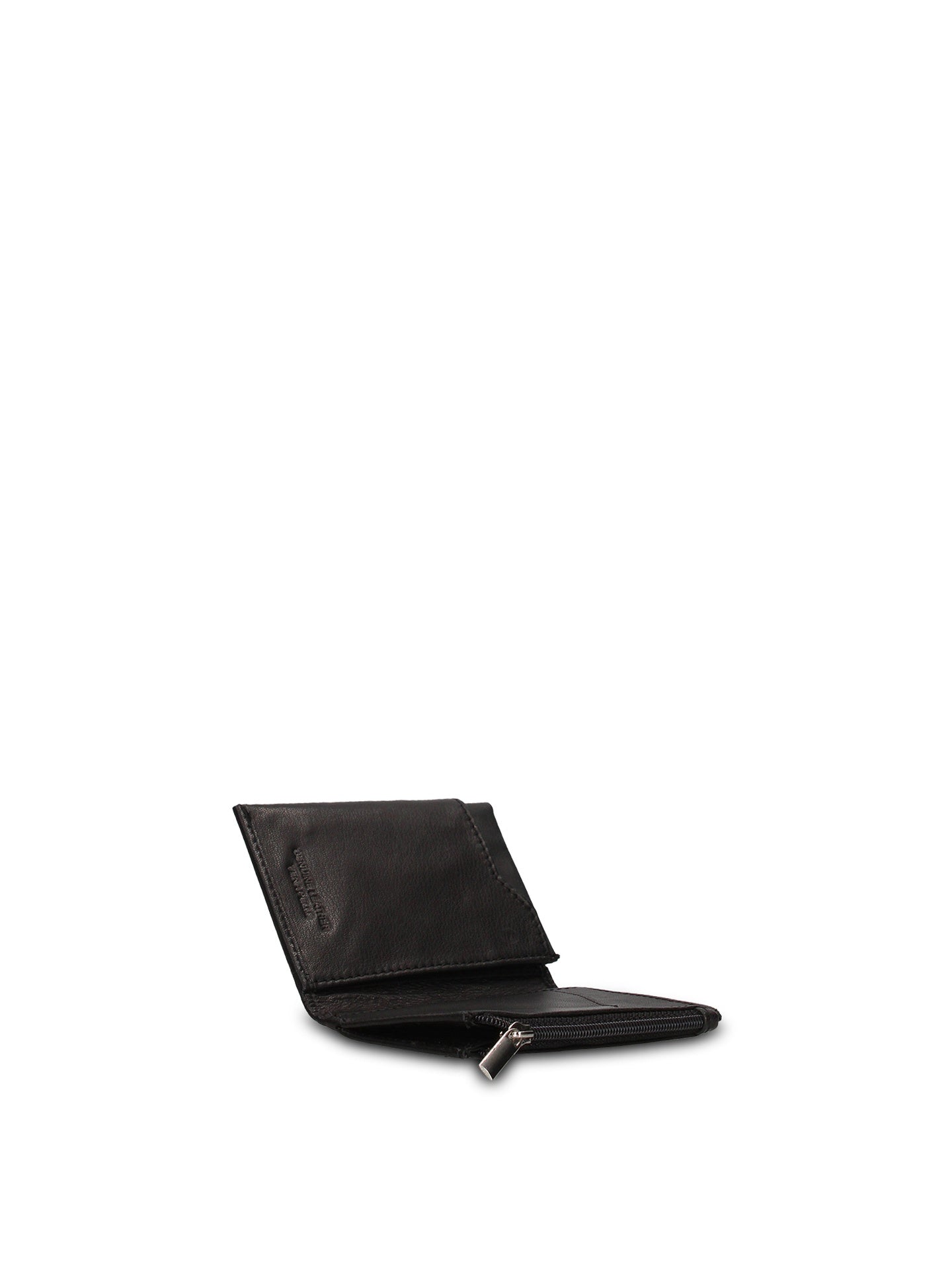 Portafoglio in Vera Pelle Nero
