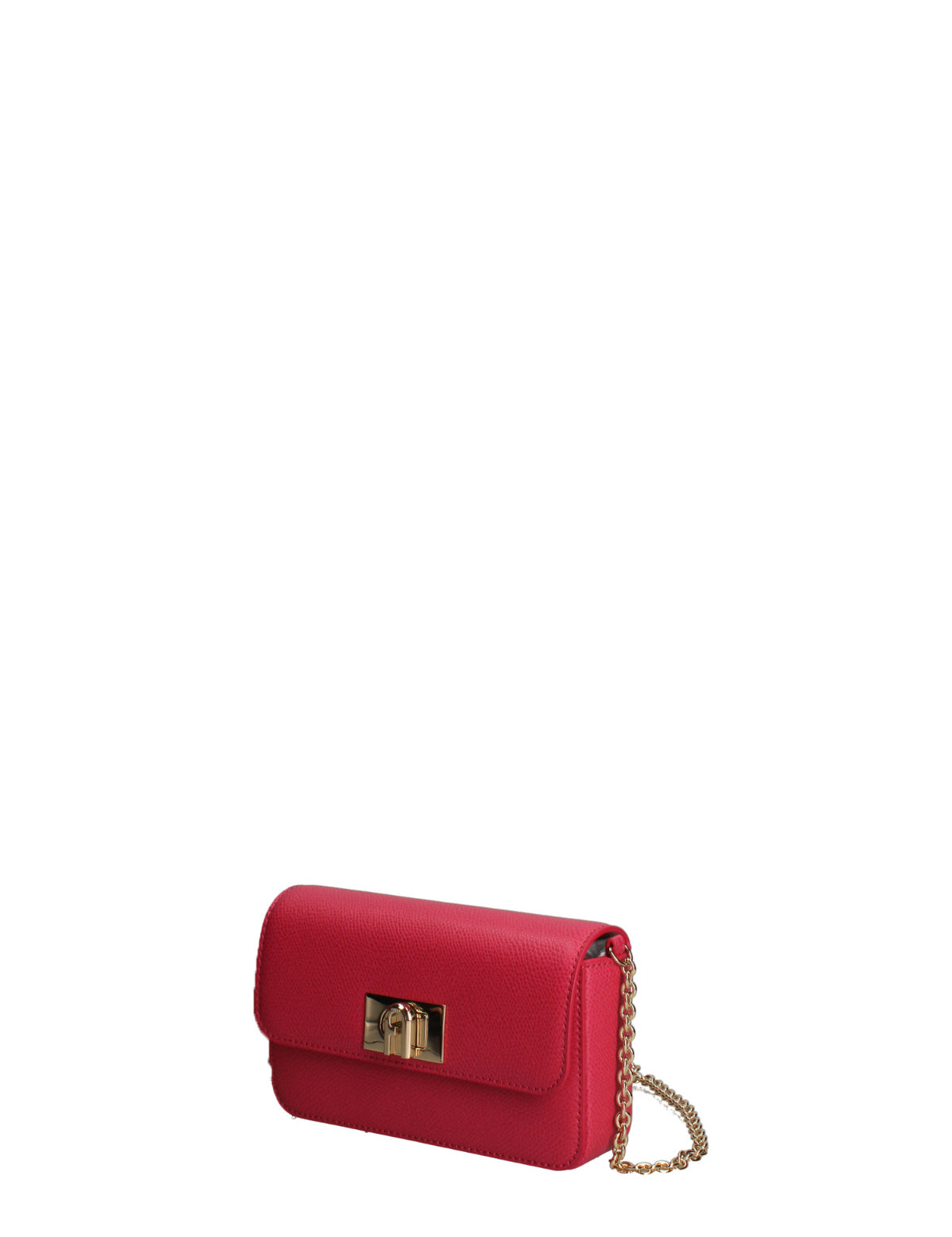 Shoulder Bag in Palmellato Leather Fuchsia