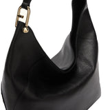 Borsa a Spalla in Pelle Nero