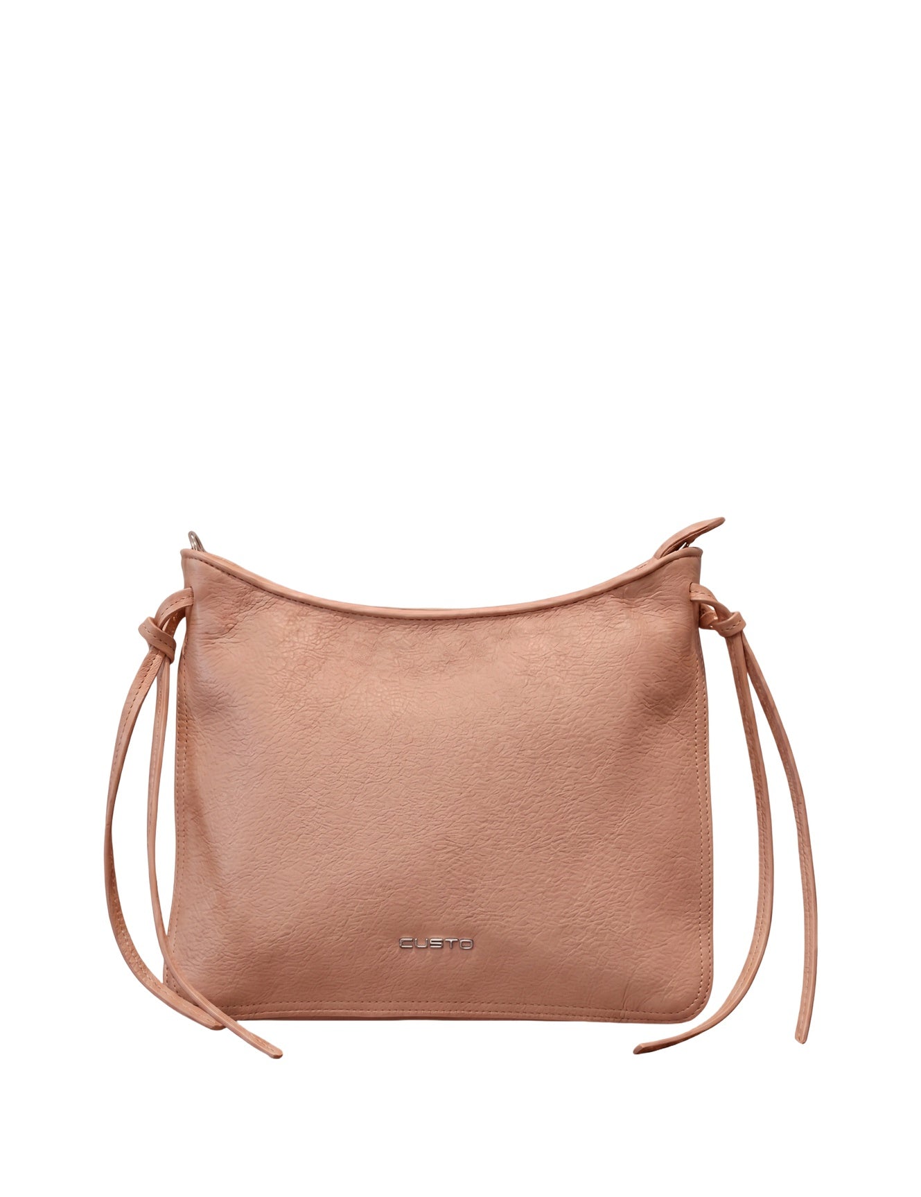 Borsa a mano in Pelle Vegana Nude CUSTO BARCELONA