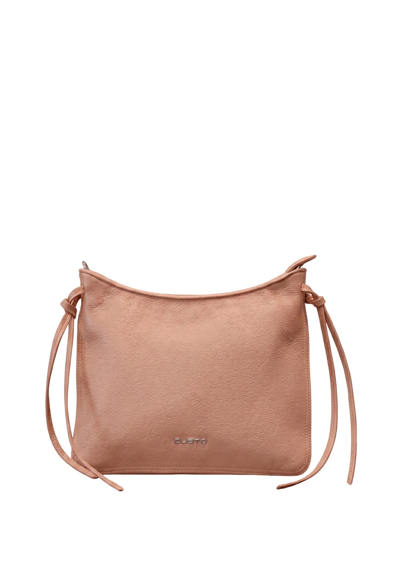 Borsa a mano in Pelle Vegana Nude CUSTO BARCELONA