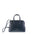 Borsa a Mano in Vera Pelle Navy Pierre Cardin