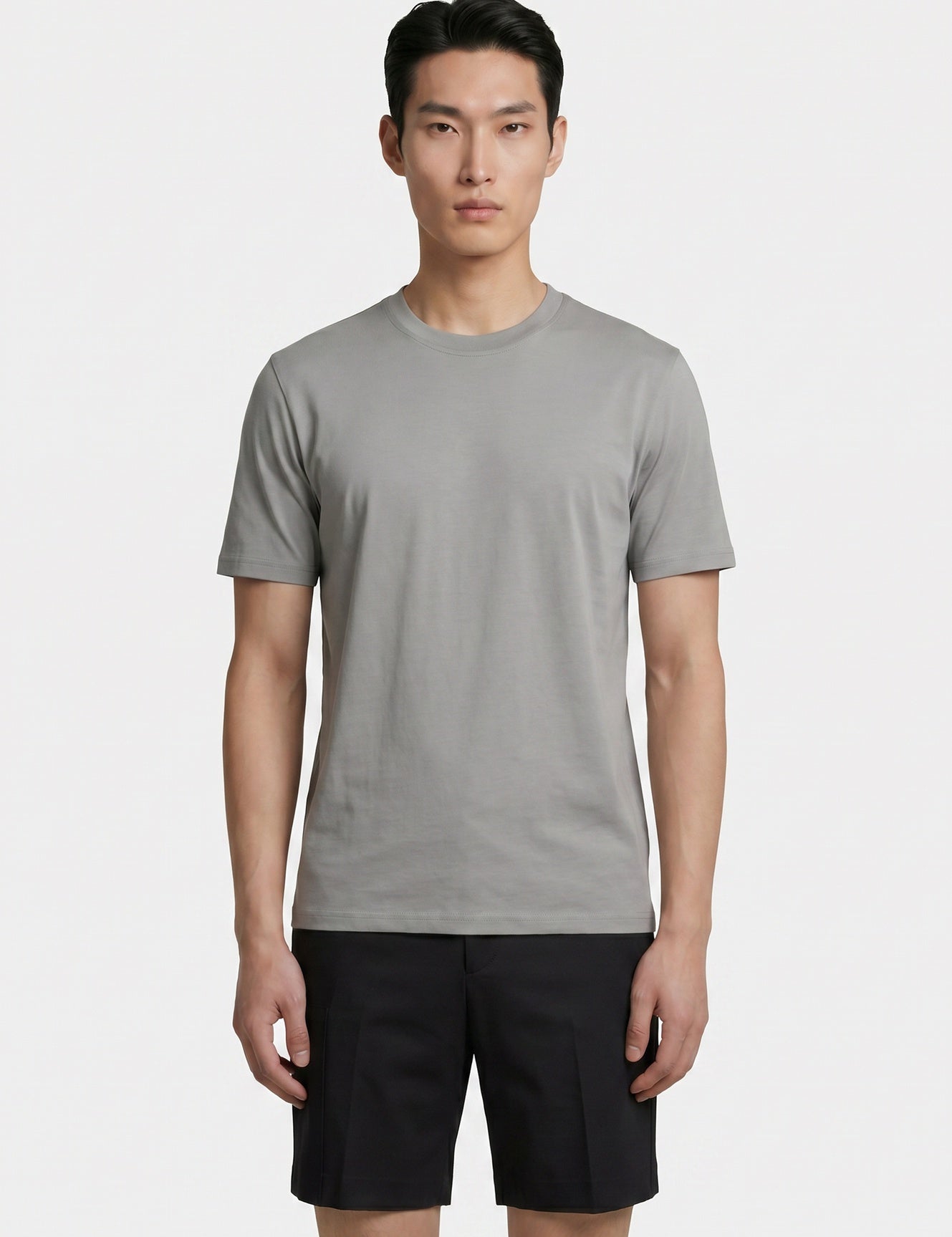 T-shirt in Cotone Grigio Navigare