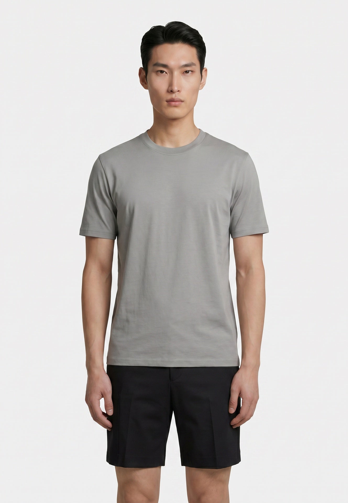T-shirt in Cotone Grigio Navigare