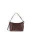 Borsa a Spalla in Vera Pelle Cioccolato Pierre Cardin