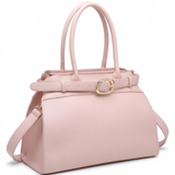 Borsa a Tracolla in Poliestere Rosa