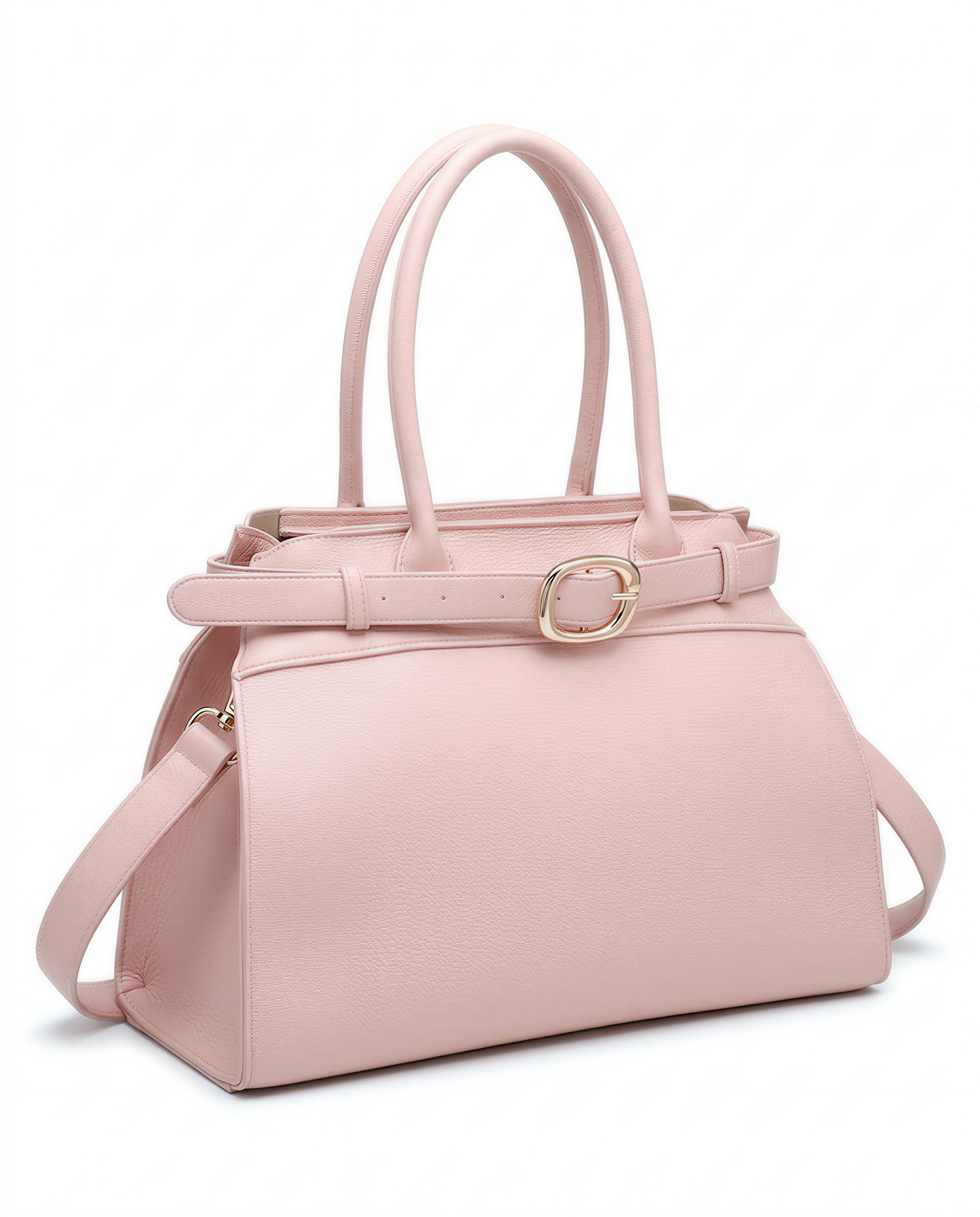 Borsa a Tracolla in Poliestere Rosa