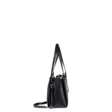 Borsa a Tracolla in Vera Pelle Nero