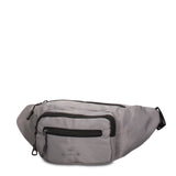 Marsupio in 100% Pu Vegan Leather Grigio