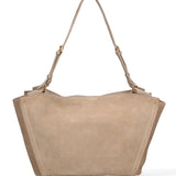 Borsa a Spalla in Vera Pelle Cappuccino