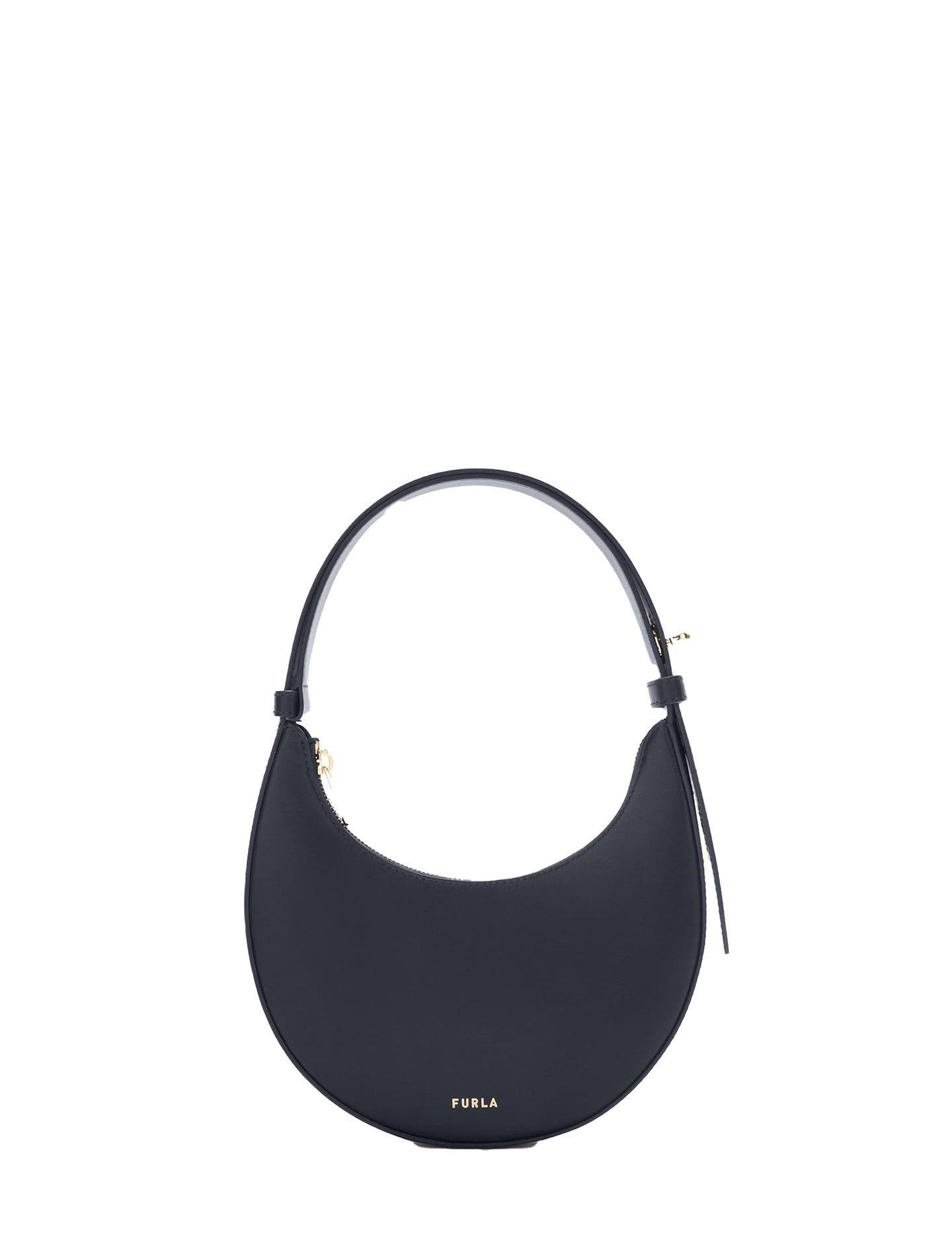Borsa a Mano in Ruga Leather Blu Jeans Furla