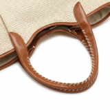 Bolso de hombro de poliéster blanco