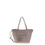 Borsa a Mano in Vera Pelle Taupe Pierre Cardin