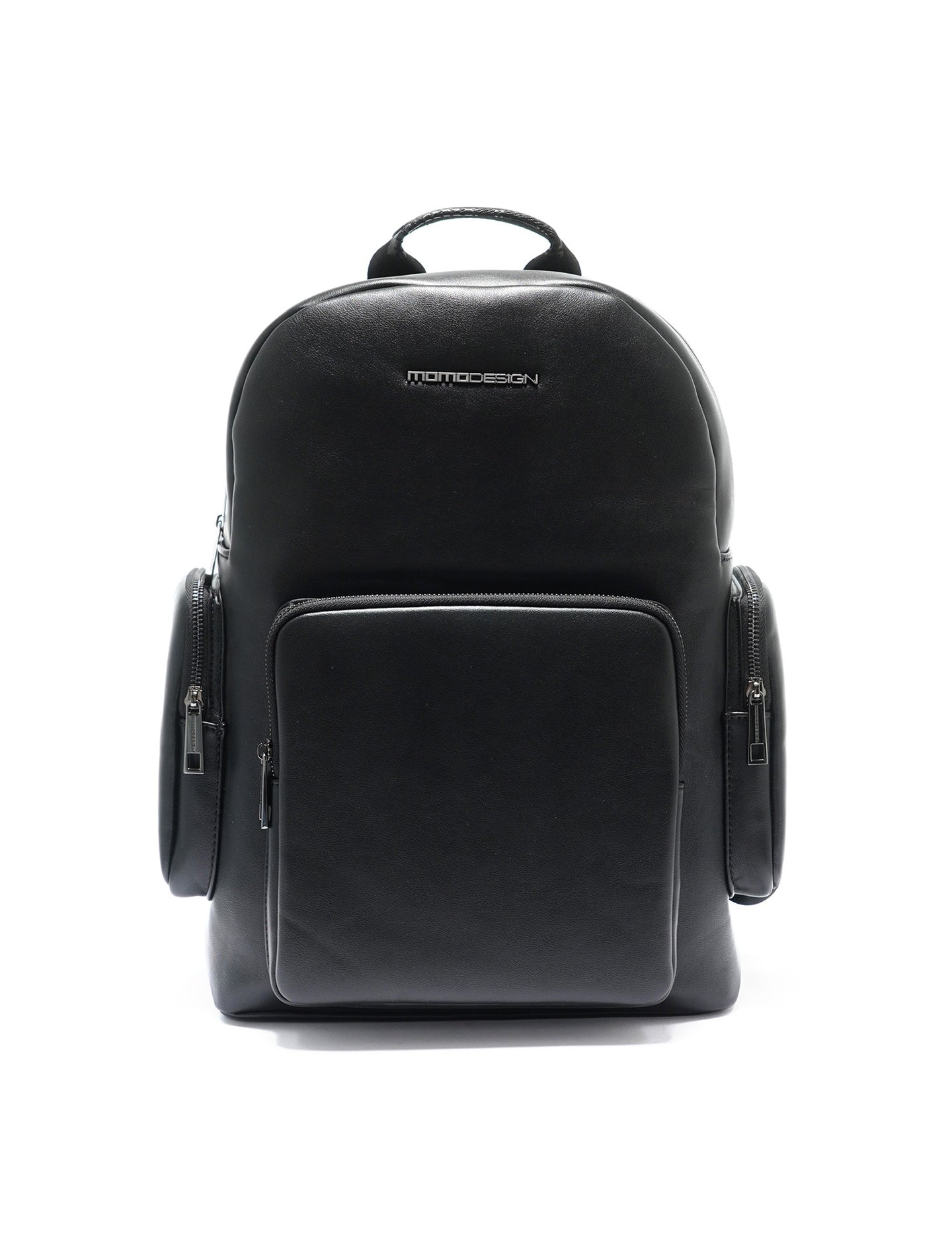 Zaino in Polyurethane Nero