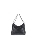Borsa a Spalla in Vera Pelle Nero Pierre Cardin