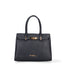 Borsa a Mano in Vera Pelle Navy Pierre Cardin