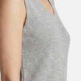 Vestito in Poliestere Grigio
