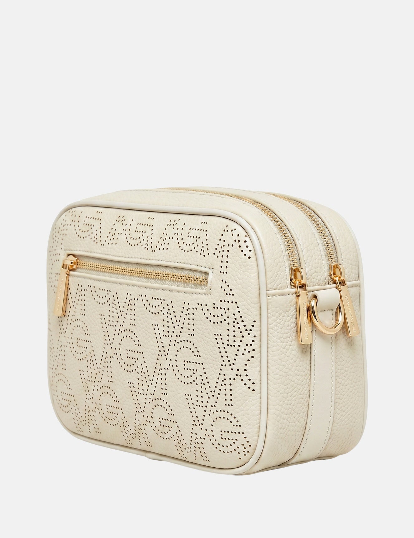 Borsa a tracolla in Pelle Vegana Beige