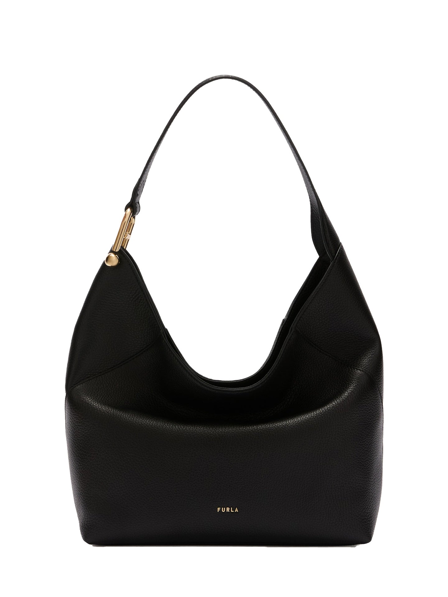 Borsa a Spalla in Pelle Nero Furla