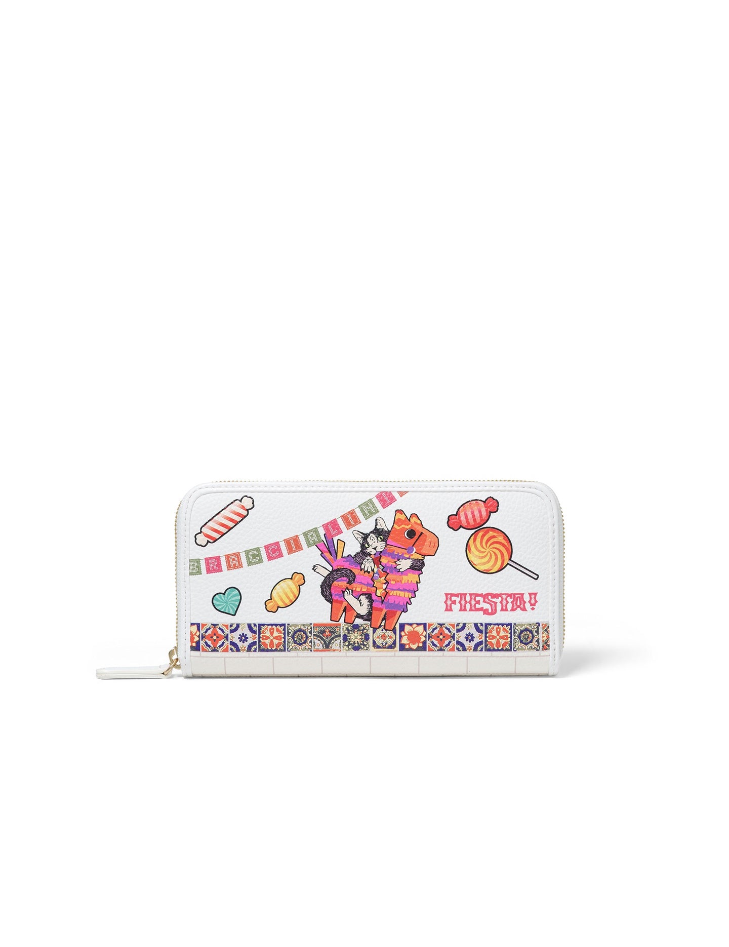 Portafoglio da Donna Bonbonnière in Poliestere Multicolore Braccialini