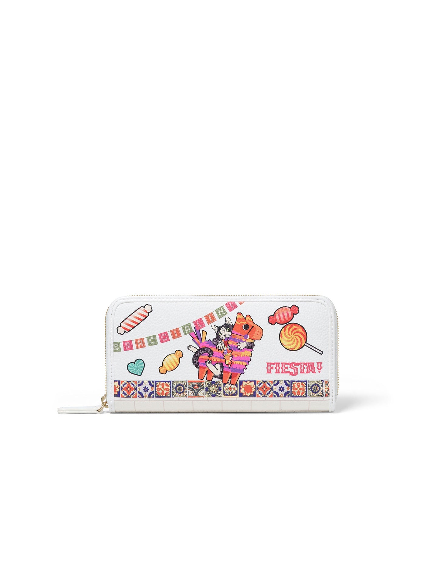 Portafoglio da Donna Bonbonnière in Poliestere Multicolore Braccialini